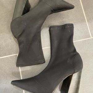 Steve Madden Sock Boots Size 6